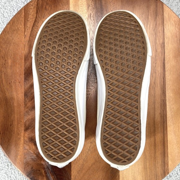 Vans Court Mens Size 8.5 Sneakers Shoes Canvas Marshmallow Ultra Cush - Picture 8 of 9